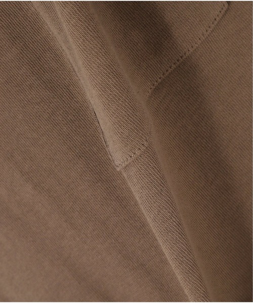 417 EDIFICE（フォーワンセブンエディフィス）の「ヘビーオンスクルーネック ロングスリーブ　TEE（Tシャツ/カットソー・メンズ・ブラック/ホワイト/キャメル/グリーン/オレンジ・SMALL/MEDIUM/LARGE）」の20枚目の写真