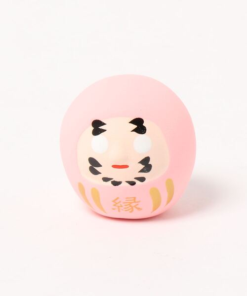 カヤ（カヤ）の「【カヤ】民芸陶器みくじ 達磨（フィギュア・レディース・イエロー/ホワイト/ブルー/グリーン/レッド/ピンク・FREE）」の5枚目の写真