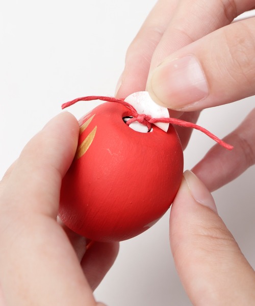 カヤ（カヤ）の「【カヤ】民芸陶器みくじ 達磨（フィギュア・レディース・イエロー/ホワイト/ブルー/グリーン/レッド/ピンク・FREE）」の9枚目の写真