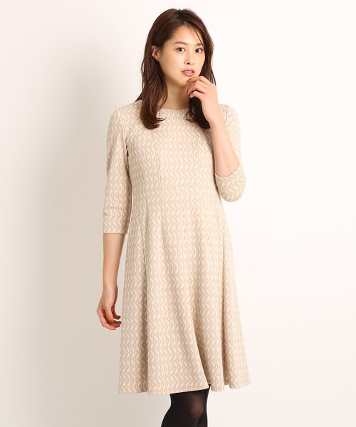 セール 洗える 幾何学ジャージワンピース ワンピース Coup De Chance クードシャンス のファッション通販 Zozotown