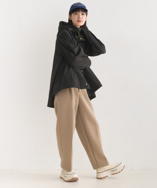 OMNES（オムネス）の「スポンジポンチタックパンツ（その他パンツ・レディース・ベージュ/モカ/ネイビー・LARGE/MEDIUM）」の7枚目の写真