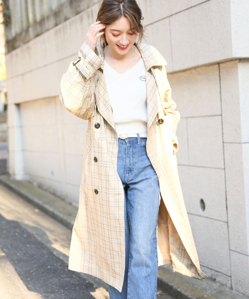 セール ブランド古着 トレンチコート トレンチコート Heather ヘザー のファッション通販 Zozoused