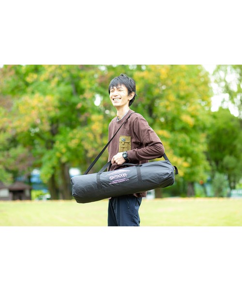 OUTDOOR PRODUCTS（アウトドアプロダクツ）の「ワンタッチテント アウトドアグッズ（アウトドアグッズ・メンズ・ブラック・FREE）」の15枚目の写真