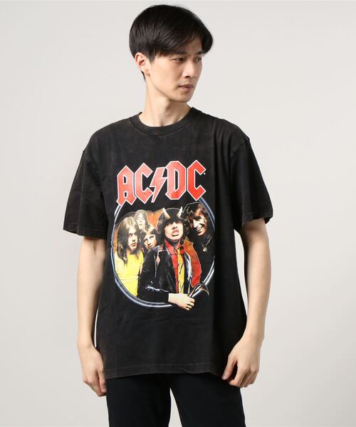 Dc ディーシー の Dc Shoes Acdc Highway To Hell Ss ディーシーシューズ Acdc ハイウェイ トゥ ヘル Ss Tシャツ カットソー Wear