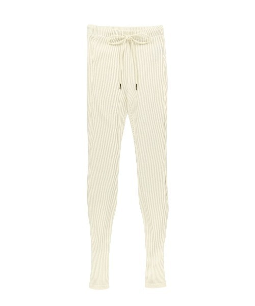 ALEXIA STAM（アリシアスタン）の「Zip Hem Rib Pants/ジップヘムリブパンツ（その他パンツ・レディース・ベージュ/アイボリー/モカ・S/M）」の19枚目の写真