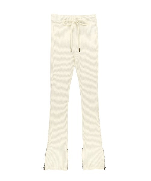 ALEXIA STAM（アリシアスタン）の「Zip Hem Rib Pants/ジップヘムリブパンツ（その他パンツ・レディース・ベージュ/アイボリー/モカ・S/M）」の21枚目の写真