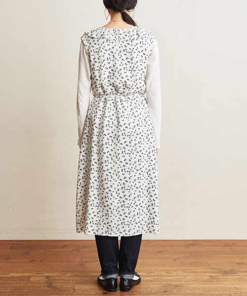 美品 fig London フィグロンドン 袖プリーツ コットン