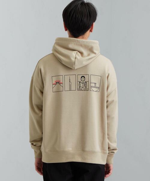 green label relaxing（グリーンレーベルリラクシング）の「松本セイジ SC ★ Seiji Matsumoto スウェット フーディー パーカー #（パーカー・メンズ・ライトピンク/ベージュ/ブラック/ホワイト・L/XS/S/M/XL）」の22枚目の写真