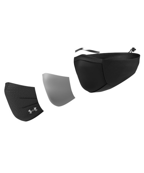 UNDER ARMOUR（アンダーアーマー）の「アクティブネックゲイター(トレーニング/UNISEX)（マスク・メンズ・ブラック/ネイビー/パープル・S-M/L-XL）」の4枚目の写真