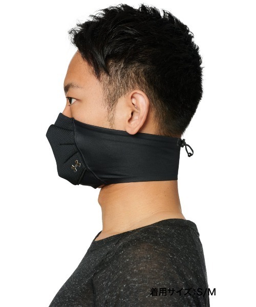UNDER ARMOUR（アンダーアーマー）の「アクティブネックゲイター(トレーニング/UNISEX)（マスク・メンズ・ブラック/ネイビー/パープル・S-M/L-XL）」の13枚目の写真