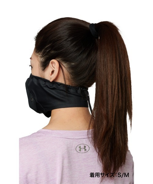 UNDER ARMOUR（アンダーアーマー）の「アクティブネックゲイター(トレーニング/UNISEX)（マスク・メンズ・ブラック/ネイビー/パープル・S-M/L-XL）」の18枚目の写真