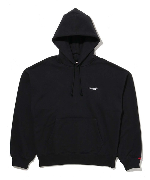 Levi's（リーバイス）の「WEAR IN WEAR OUT スウェットフーディー MINERAL BLACK（パーカー・メンズ・ブラック・L/S/M/XL）」の11枚目の写真