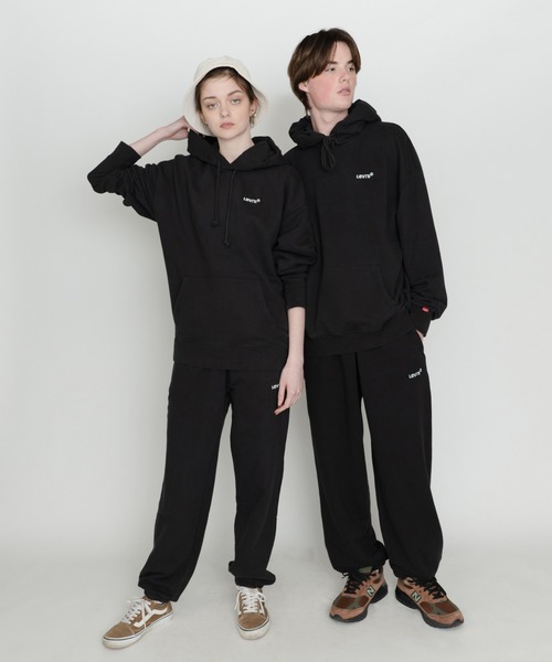 Levi's（リーバイス）の「WEAR IN WEAR OUT スウェットフーディー MINERAL BLACK（パーカー・メンズ・ブラック・L/S/M/XL）」の15枚目の写真