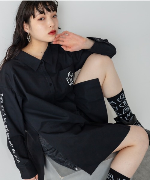 RASVOA（ラスボア）の「クオリティソックス（ソックス/靴下・レディース・オフホワイト/ブラック・FREE）」の9枚目の写真