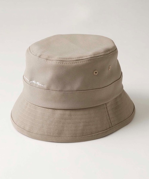 UNION STATION（ユニオンステーション）の「ローバケットハット[ポリエステルトロピカル]（ハット・メンズ・ベージュ/ブルー/グリーン/キナリ・FREE）」の3枚目の写真