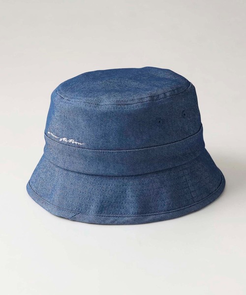 UNION STATION（ユニオンステーション）の「ローバケットハット[ポリエステルトロピカル]（ハット・メンズ・ベージュ/ブルー/グリーン/キナリ・FREE）」の4枚目の写真