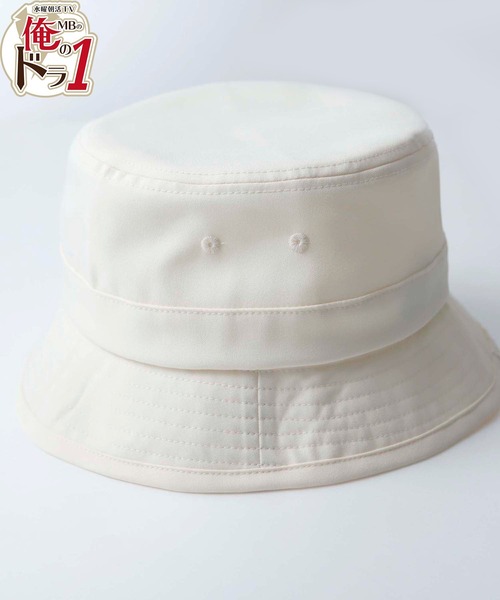 UNION STATION（ユニオンステーション）の「ローバケットハット[ポリエステルトロピカル]（ハット・メンズ・ベージュ/ブルー/グリーン/キナリ・FREE）」の5枚目の写真