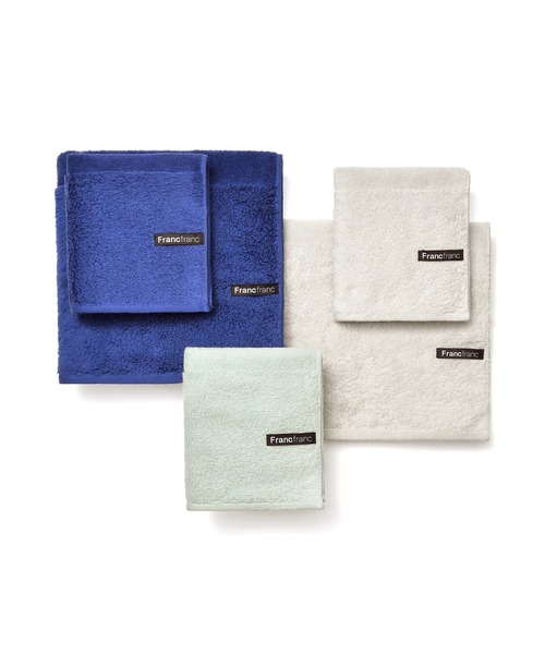 Francfranc（フランフラン）の「プレリエ フェイスタオル グレー（タオル・レディース・グレー・FREE）」の5枚目の写真