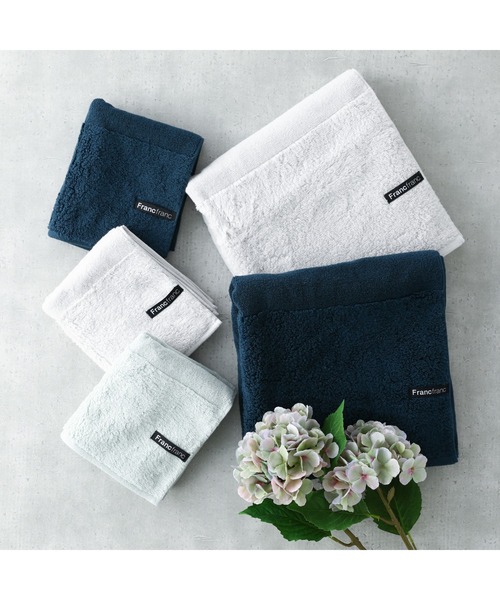 Francfranc（フランフラン）の「プレリエ フェイスタオル グレー（タオル・レディース・グレー・FREE）」の6枚目の写真