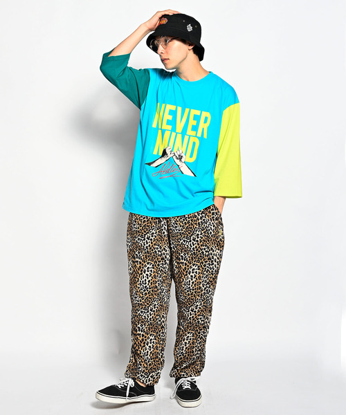 ALDIES(アールディーズ)の「Never Half Sleeve T / ネバーハーフスリーブT(Tシャツ/カットソー・メンズ・ホワイト/ブラック/グリーン・MEDIUM/LARGE/SMALL)」の3枚目の写真