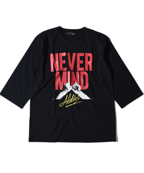 ALDIES(アールディーズ)の「Never Half Sleeve T / ネバーハーフスリーブT(Tシャツ/カットソー・メンズ・ホワイト/ブラック/グリーン・MEDIUM/LARGE/SMALL)」の15枚目の写真