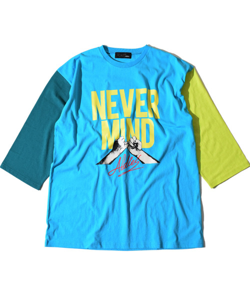 ALDIES(アールディーズ)の「Never Half Sleeve T / ネバーハーフスリーブT(Tシャツ/カットソー・メンズ・ホワイト/ブラック/グリーン・MEDIUM/LARGE/SMALL)」の10枚目の写真