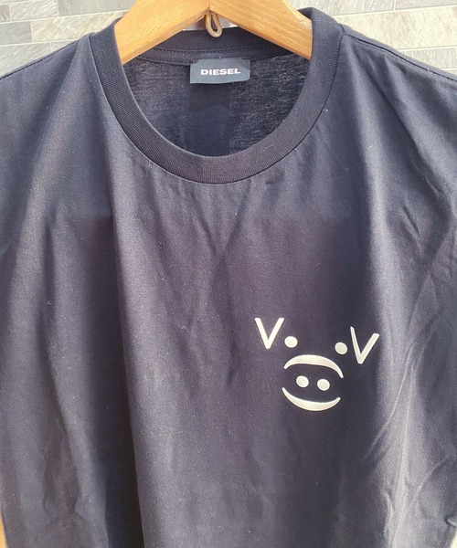 DIESEL（ディーゼル）の「アニマルプリント クルーネック 半袖Tシャツ「CL-T-GADIE MAGLIETTA」（Tシャツ/カットソー・メンズ・ホワイト/ブラック・XXL/XS/XXS/S/XXX-LARGE）」の8枚目の写真