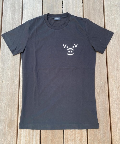 DIESEL（ディーゼル）の「アニマルプリント クルーネック 半袖Tシャツ「CL-T-GADIE MAGLIETTA」（Tシャツ/カットソー・メンズ・ホワイト/ブラック・XXL/XS/XXS/S/XXX-LARGE）」の9枚目の写真