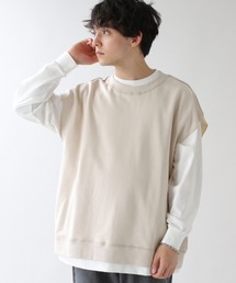 RAGEBLUE | ＜ベスト＆ロンTセット＞アンサンブルベストロンＴ/934901(Tシャツ/カットソー)