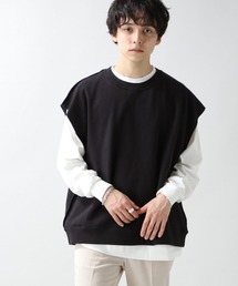 RAGEBLUE | ＜ベスト＆ロンTセット＞アンサンブルベストロンＴ/934901(Tシャツ/カットソー)