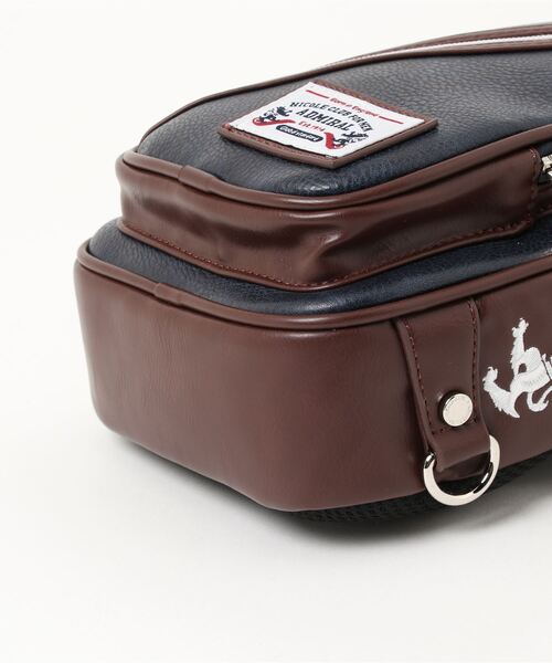 NICOLE CLUB FOR MEN(ニコルクラブフォーメン)の「Admiral(アドミラル)別注ボディバック(ボディバッグ/ウエストポーチ・メンズ・その他1/その他2/ネイビー/ホワイト/ブラック・FREE)」の20枚目の写真