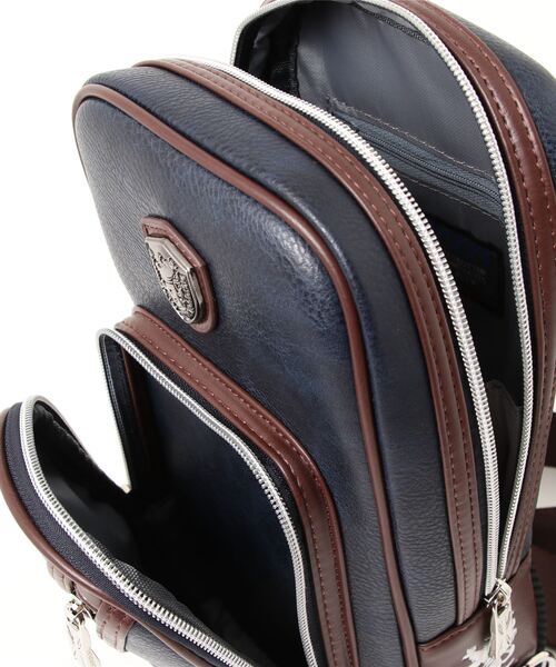 NICOLE CLUB FOR MEN(ニコルクラブフォーメン)の「Admiral(アドミラル)別注ボディバック(ボディバッグ/ウエストポーチ・メンズ・その他1/その他2/ネイビー/ホワイト/ブラック・FREE)」の17枚目の写真