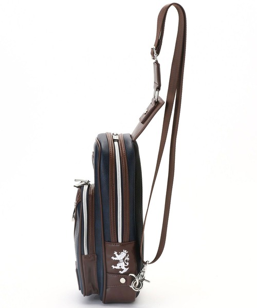 NICOLE CLUB FOR MEN(ニコルクラブフォーメン)の「Admiral(アドミラル)別注ボディバック(ボディバッグ/ウエストポーチ・メンズ・その他1/その他2/ネイビー/ホワイト/ブラック・FREE)」の18枚目の写真