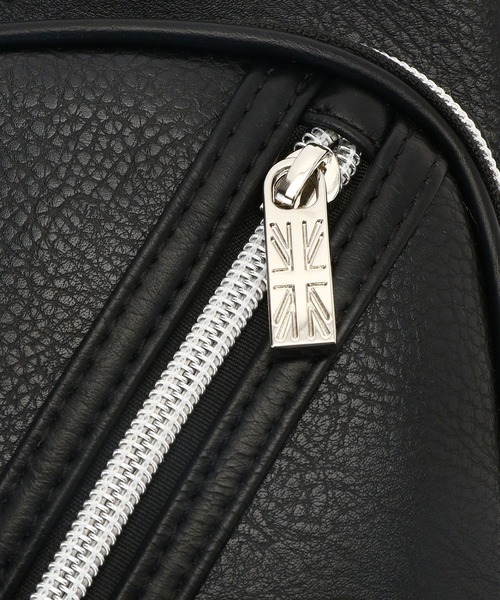 NICOLE CLUB FOR MEN(ニコルクラブフォーメン)の「Admiral(アドミラル)別注ボディバック(ボディバッグ/ウエストポーチ・メンズ・その他1/その他2/ネイビー/ホワイト/ブラック・FREE)」の8枚目の写真