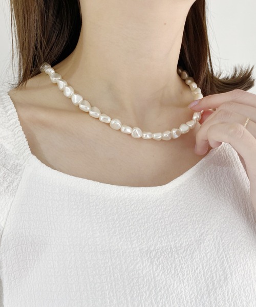 CLEA(クレア)の「ランダムパールネックレス(ネックレス・レディース・その他1・FREE)」の2枚目の写真