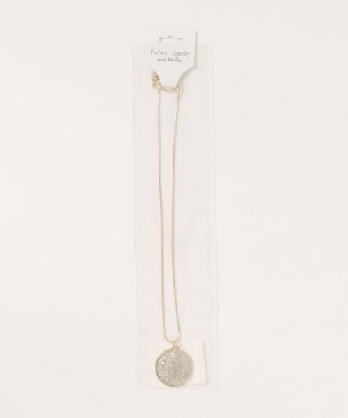 DouDou（ドゥドゥ）の「コインネックレス 大（ネックレス・レディース・シルバー/ゴールド・FREE）」の7枚目の写真