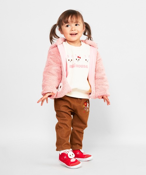 ☆新品未使用☆ミキハウス クマ耳付きフード ジップアップアウター☆ jumper – ミキハウスオフィシャルサイト