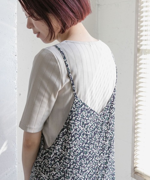 URBAN RESEARCH Sonny Label（アーバンリサーチサニーレーベル）の「【WEB限定】汗ジミ防止UV5分袖Tシャツ（Tシャツ/カットソー・レディース・ベージュ系その他/ホワイト系その他/グリーン/ブラック・FREE）」の22枚目の写真