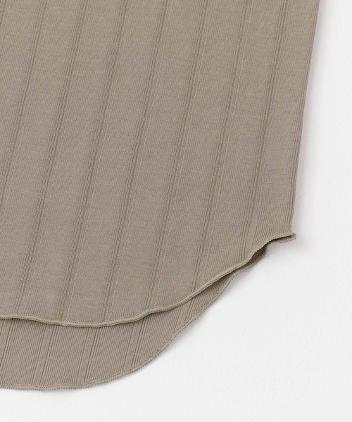 URBAN RESEARCH Sonny Label（アーバンリサーチサニーレーベル）の「【WEB限定】汗ジミ防止UV5分袖Tシャツ（Tシャツ/カットソー・レディース・ベージュ系その他/ホワイト系その他/グリーン/ブラック・FREE）」の20枚目の写真