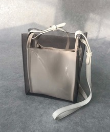 AS KNOW AS PINKY | ダブルチェーンクリアバッグ(ショルダーバッグ)