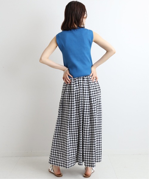 IENA（イエナ）の「2*2RIBノースリーブプルオーバー◇（ニット