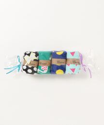 シロネコ4Pソックス
