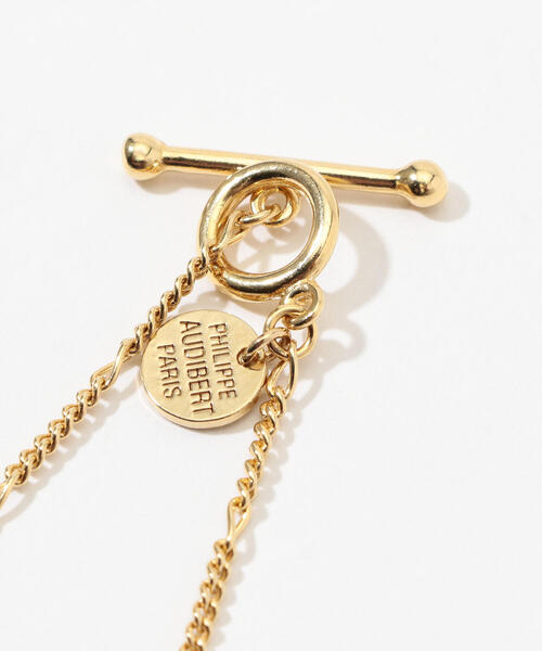 TOMORROWLAND （トゥモローランド）の「【別注】PHILIPPE AUDIBERT×TOMORROWLAND チェーンネックレス（ネックレス・レディース・ゴールド系その他・FREE）」の2枚目の写真