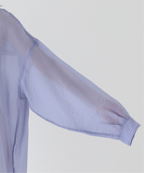 JOINT WORKS（ジョイントワークス）の「J-シアーブザムシャツワンピース（シャツワンピース・レディース・オレンジ/チャコールグレー/ダークパープル・FREE）」の15枚目の写真