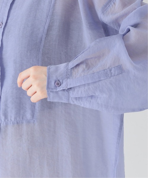 JOINT WORKS（ジョイントワークス）の「J-シアーブザムシャツワンピース（シャツワンピース・レディース・オレンジ/チャコールグレー/ダークパープル・FREE）」の16枚目の写真