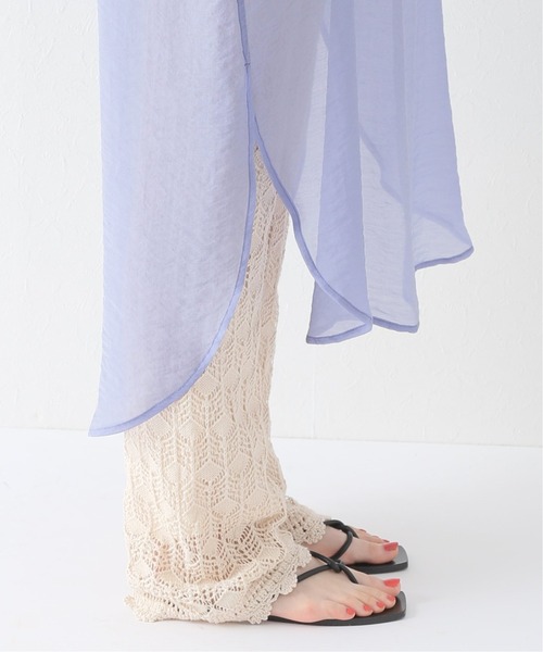 JOINT WORKS（ジョイントワークス）の「J-シアーブザムシャツワンピース（シャツワンピース・レディース・オレンジ/チャコールグレー/ダークパープル・FREE）」の17枚目の写真