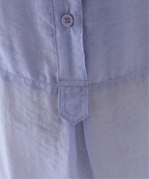 JOINT WORKS（ジョイントワークス）の「J-シアーブザムシャツワンピース（シャツワンピース・レディース・オレンジ/チャコールグレー/ダークパープル・FREE）」の19枚目の写真