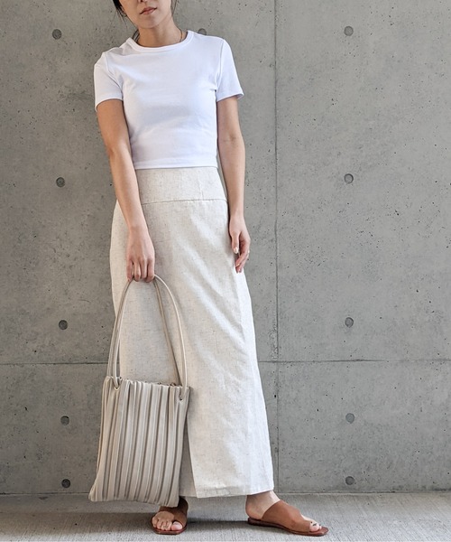 Per sist ence（パーシエンス）の「Per sist ence/パーシエンス　プリーツマルチウェイトート（トートバッグ・レディース・ブラック/アイボリー/モカ・FREE）」の10枚目の写真