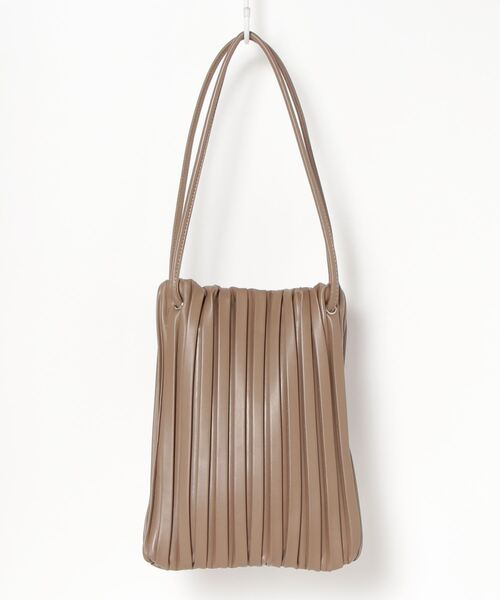Per sist ence（パーシエンス）の「Per sist ence/パーシエンス　プリーツマルチウェイトート（トートバッグ・レディース・ブラック/アイボリー/モカ・FREE）」の12枚目の写真