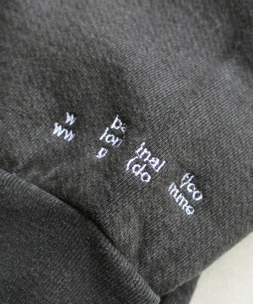 bal（バル）の「【2021秋冬】PIGMENT DYE HOODIE SWEAT（パーカー・レディース・ライトパープル/ミント/チャコール・MEDIUM/LARGE/X-LARGE）」の5枚目の写真